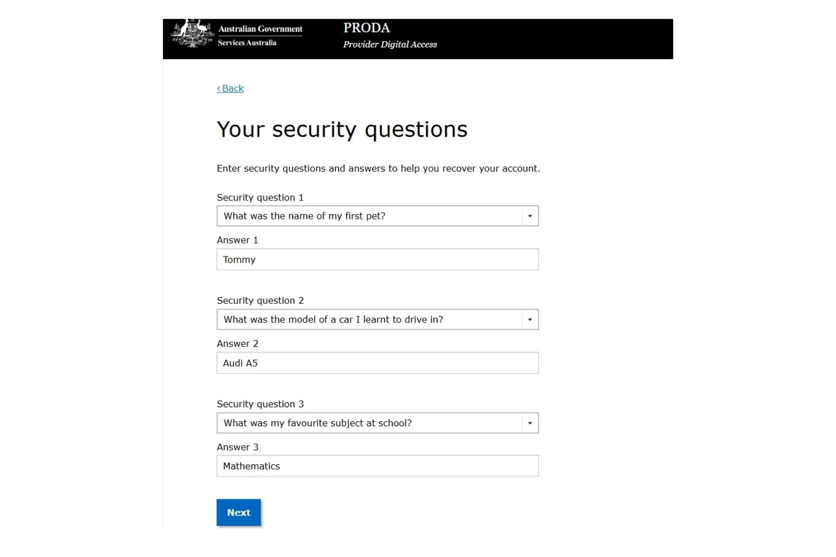 Proda Login and Registration for NDIS Providers